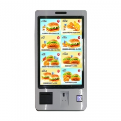 32 inch self service ordering kiosk restaurant payment kiosk