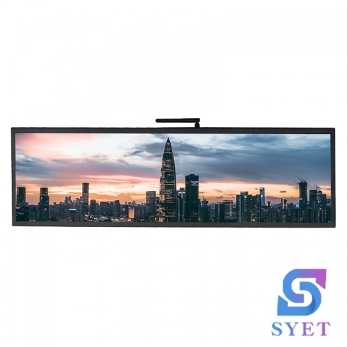 SYET 37.1 inch long LCD screen bar lcd advertising display