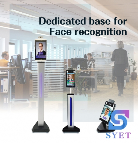 1.1m/0.6m stand base/desktop for facial recognition body temperature device